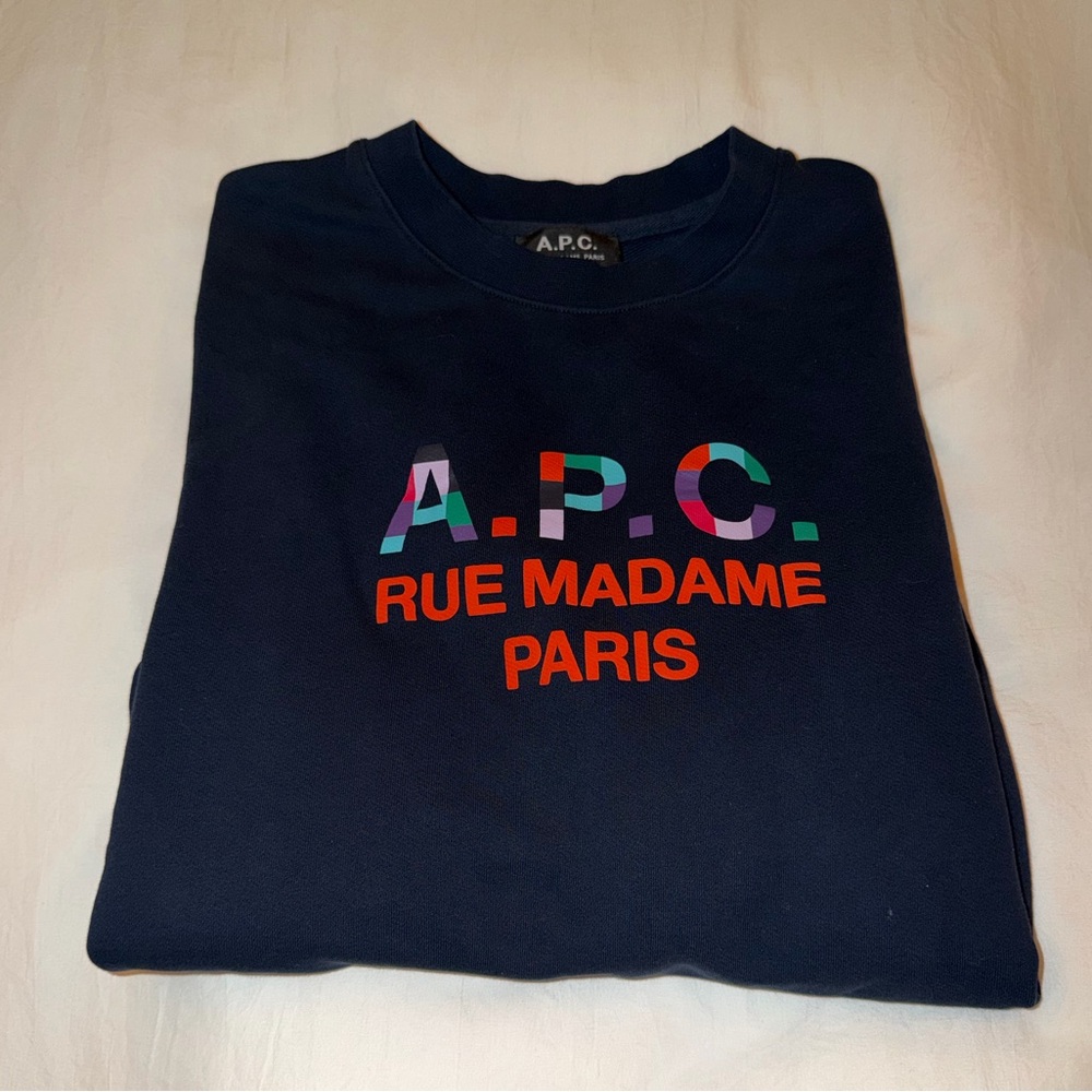 A.P.C. Midnight Black Pullover